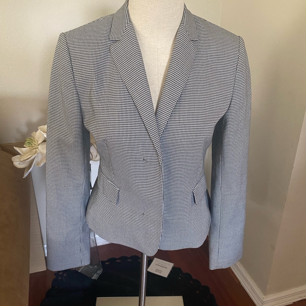 Calvin Klein Houndstooth Blazer